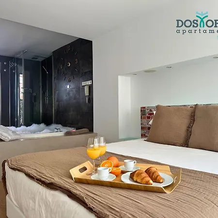 アパート Suite Dos Torres Edoras Con Jacuzzi Privado Y Cine & Parking Gratuito *
