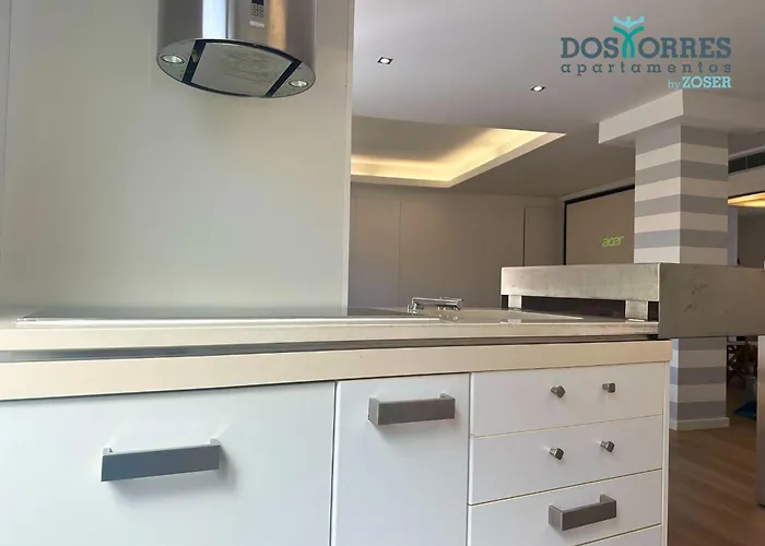 Appartement Dos Torres édoras Con Jacuzzi Privado Y Parking Gratuito En El Centro *