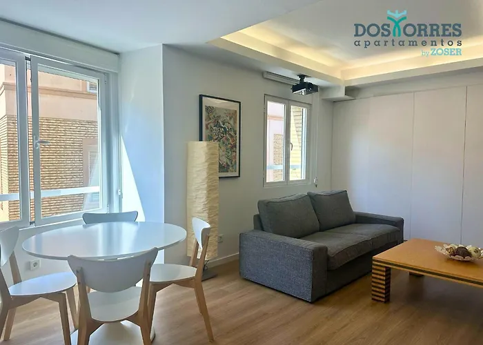 Dos Torres édoras Con Jacuzzi Privado Y Parking Gratuito En El Centro Appartement